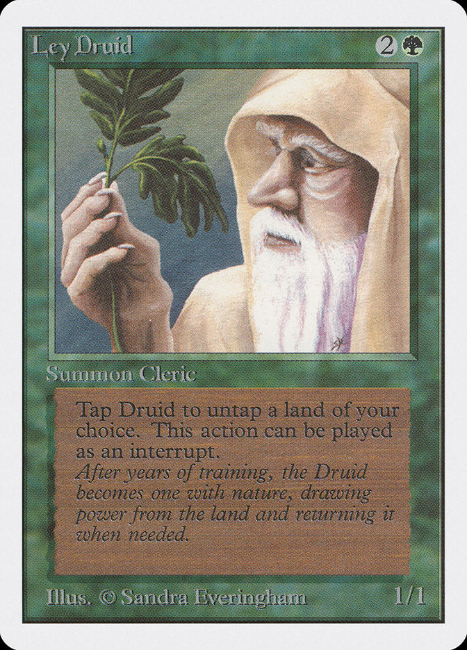 Ley Druid [Unlimited Edition] - Magic: The Gathering - Card Brawlers | Quebec | Canada |