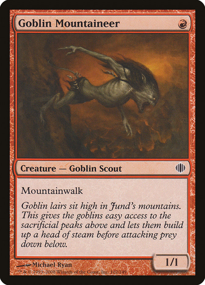Goblin Mountaineer [Shards of Alara] - Magic: The Gathering - Card Brawlers | Quebec | Canada |