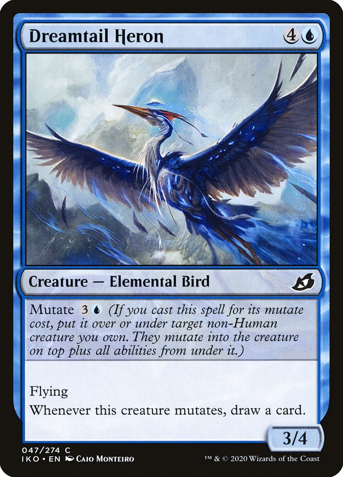Dreamtail Heron [Ikoria: Lair of Behemoths] - Magic: The Gathering - Card Brawlers | Quebec | Canada |