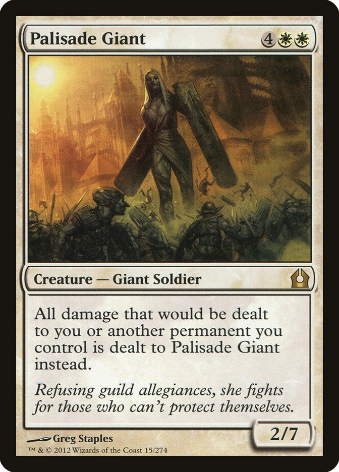 Palisade Giant [Return to Ravnica] - Magic: The Gathering - Card Brawlers | Quebec | Canada |