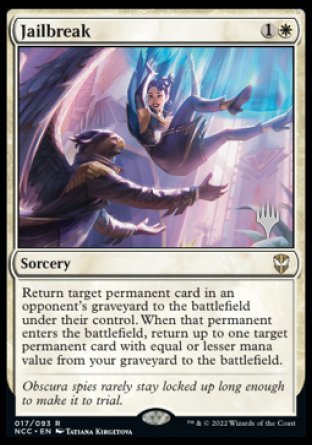 Jailbreak (Promo Pack) [Streets of New Capenna Commander Promos] - Magic: The Gathering - Card Brawlers | Quebec | Canada |