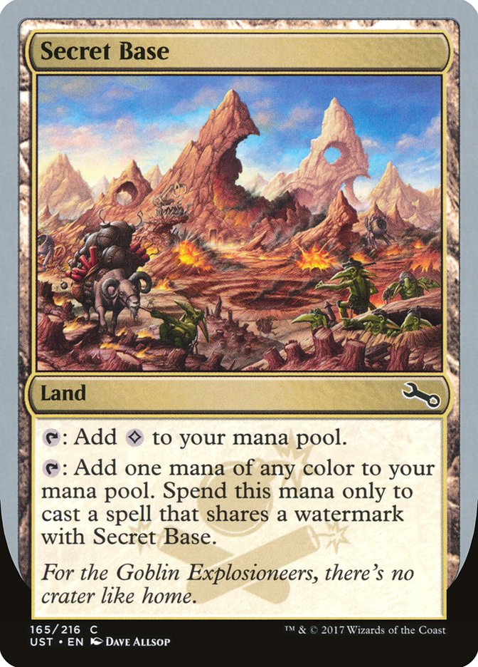 Secret Base (Dave Allsop) [Unstable] - Magic: The Gathering - Card Brawlers | Quebec | Canada |
