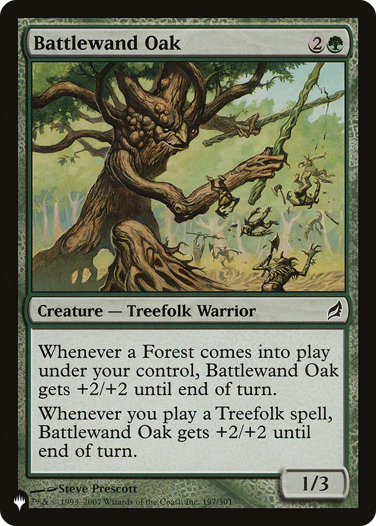 Battlewand Oak [The List] - Magic: The Gathering - Card Brawlers | Quebec | Canada |