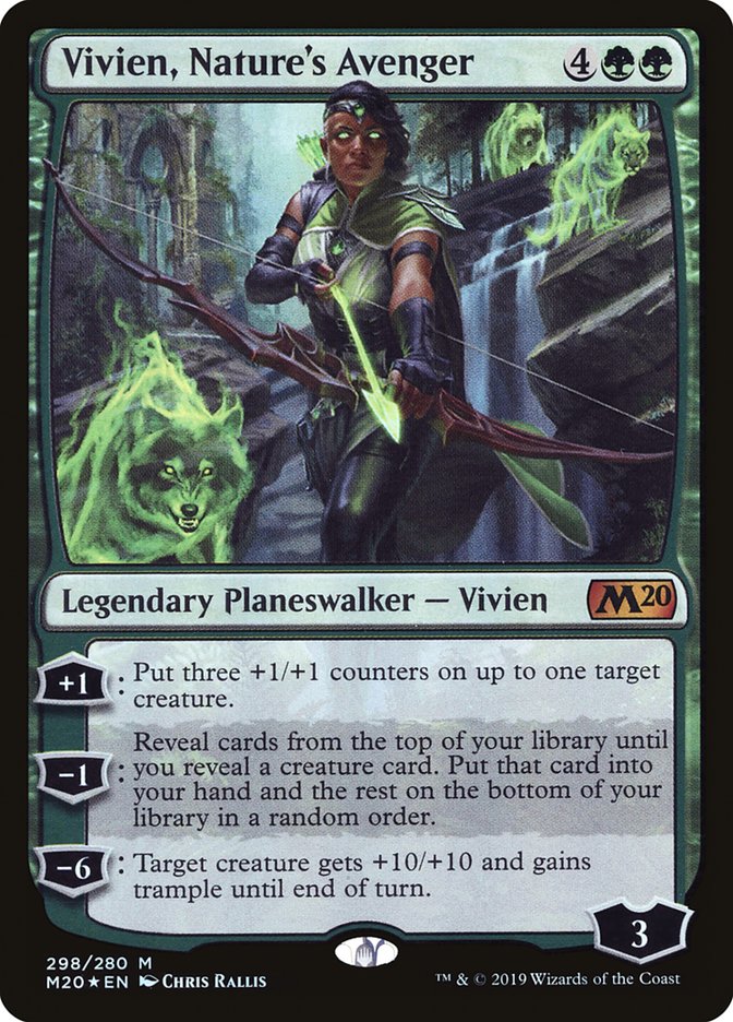 Vivien, Nature's Avenger [Core Set 2020] - Magic: The Gathering - Card Brawlers | Quebec | Canada |