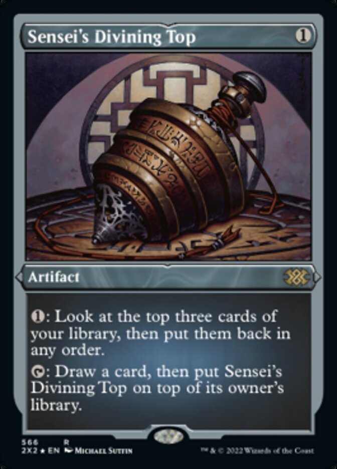 Sensei's Divining Top (Foil Etched) [Double Masters 2022] - Magic: The Gathering - Card Brawlers | Quebec | Canada |