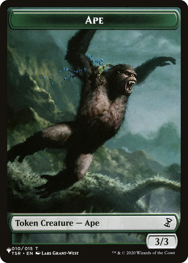 Saproling // Ape Double-Sided Token [The List] - Magic: The Gathering - Card Brawlers | Quebec | Canada |