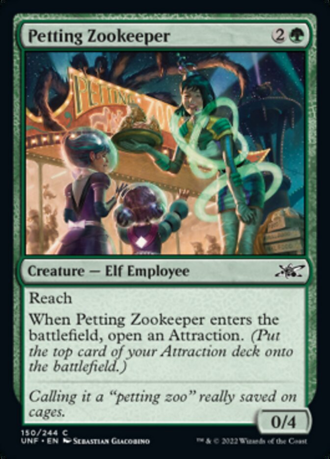 Petting Zookeeper [Unfinity] - Magic: The Gathering - Card Brawlers | Quebec | Canada |