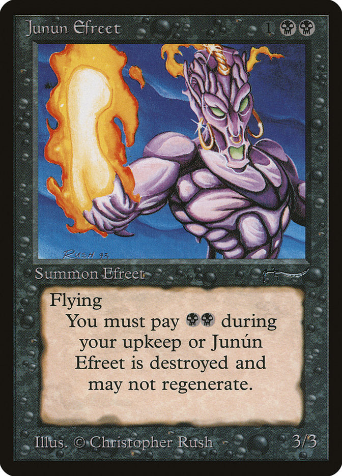 Junun Efreet [Arabian Nights] - Magic: The Gathering - Card Brawlers | Quebec | Canada |