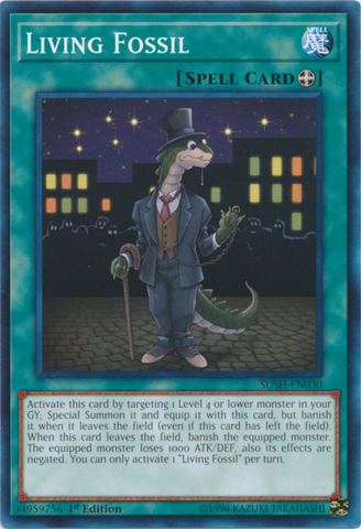 Living Fossil [SDSH-EN030] Common - Yu-Gi-Oh! - Card Brawlers | Quebec | Canada |