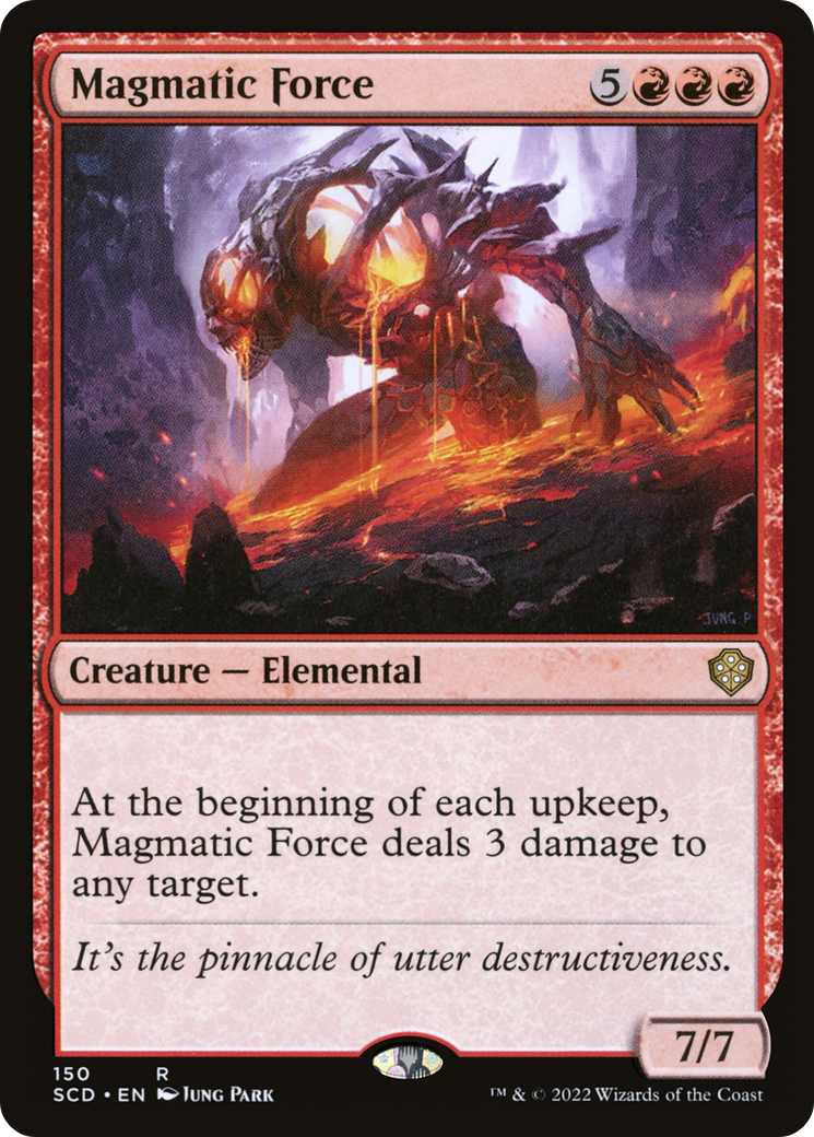 Magmatic Force [Starter Commander Decks] - Magic: The Gathering - Card Brawlers | Quebec | Canada |