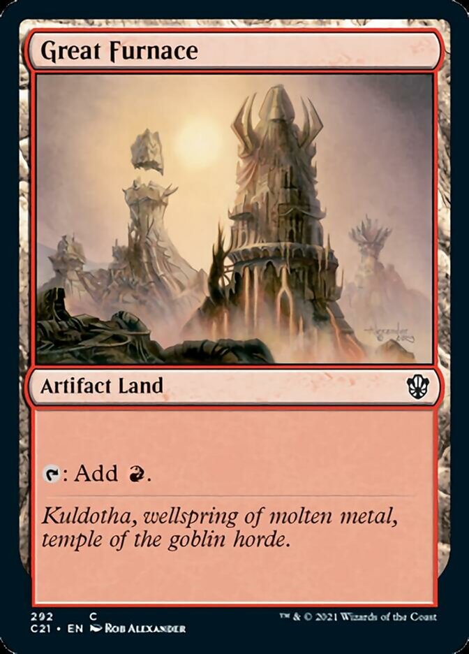 Great Furnace [Commander 2021] - Magic: The Gathering - Card Brawlers | Quebec | Canada |
