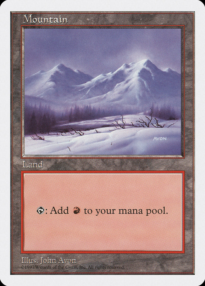 Mountain (442) [Fifth Edition] - Magic: The Gathering - Card Brawlers | Quebec | Canada |