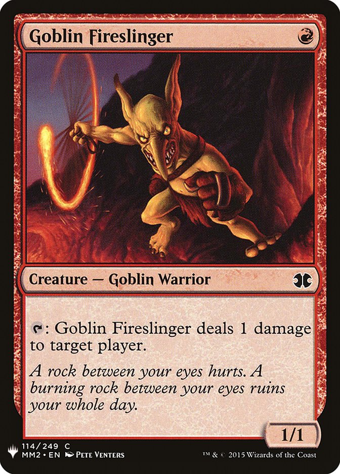 Goblin Fireslinger [Mystery Booster] - Magic: The Gathering - Card Brawlers | Quebec | Canada |