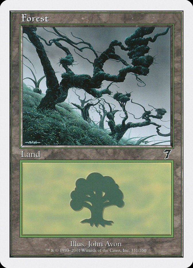 Forest (331) [Seventh Edition] - Magic: The Gathering - Card Brawlers | Quebec | Canada |