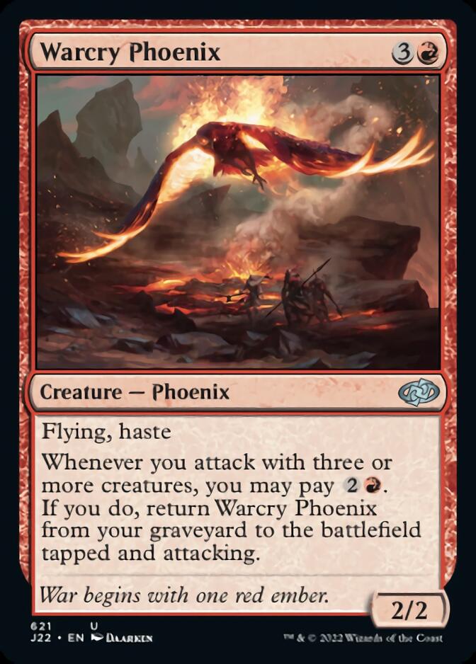 Warcry Phoenix [Jumpstart 2022] - Magic: The Gathering - Card Brawlers | Quebec | Canada |
