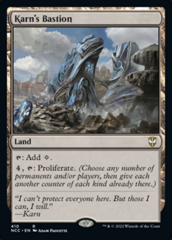 Karn's Bastion [Streets of New Capenna Commander] - Magic: The Gathering - Card Brawlers | Quebec | Canada |