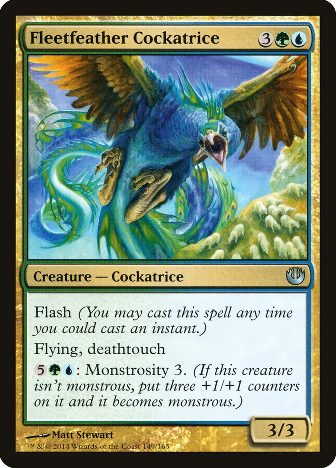 Fleetfeather Cockatrice [Journey into Nyx] - Magic: The Gathering - Card Brawlers | Quebec | Canada |