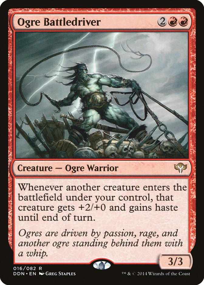 Ogre Battledriver [Duel Decks: Speed vs. Cunning] - Magic: The Gathering - Card Brawlers | Quebec | Canada |