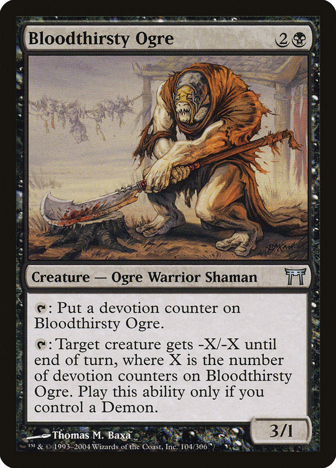 Bloodthirsty Ogre [Champions of Kamigawa] - Magic: The Gathering - Card Brawlers | Quebec | Canada |