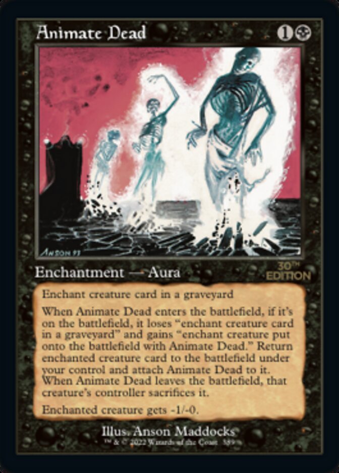 Animate Dead (Retro) [30th Anniversary Edition] - Magic: The Gathering - Card Brawlers | Quebec | Canada |