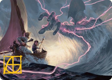 Hall of Storm Giants Art Card (Gold-Stamped Signature) [Dungeons & Dragons: Adventures in the Forgotten Realms Art Series] - Magic: The Gathering - Card Brawlers | Quebec | Canada |
