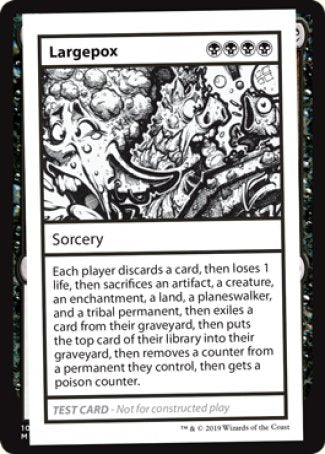 Largepox (2021 Edition) [Mystery Booster Playtest Cards] - Magic: The Gathering - Card Brawlers | Quebec | Canada |