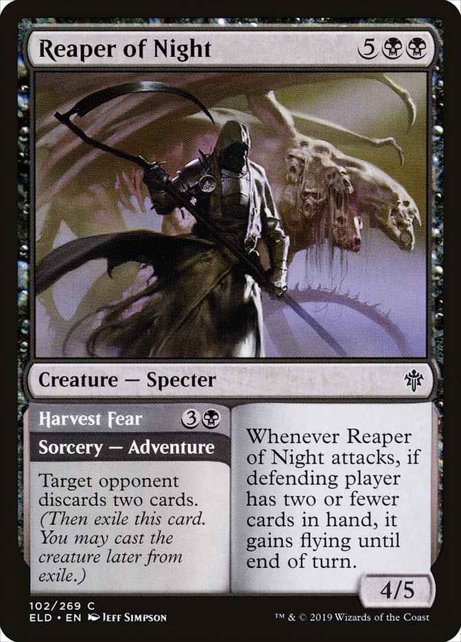Reaper of Night // Harvest Fear [Throne of Eldraine] - Magic: The Gathering - Card Brawlers | Quebec | Canada |