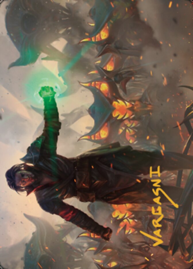 Mishra, Eminent One Art Card (Gold-Stamped Signature) [The Brothers' War Art Series] - Magic: The Gathering - Card Brawlers | Quebec | Canada |