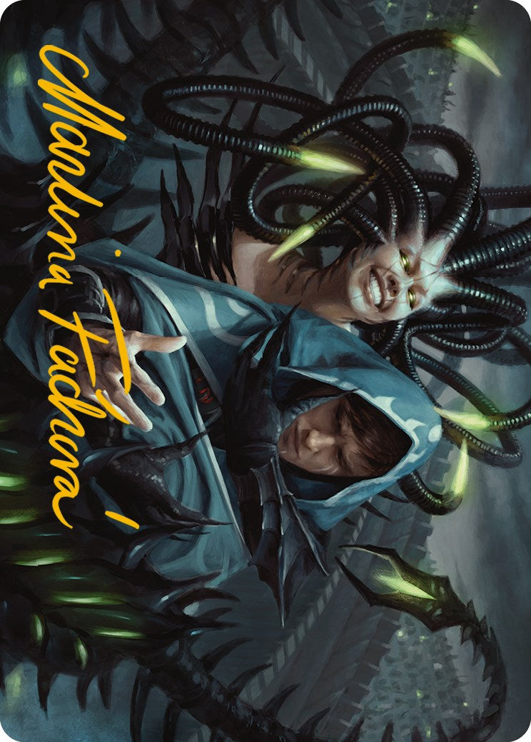 Phyrexian Arena Art Card (Gold-Stamped Signature) [Phyrexia: All Will Be One Art Series] - Magic: The Gathering - Card Brawlers | Quebec | Canada |