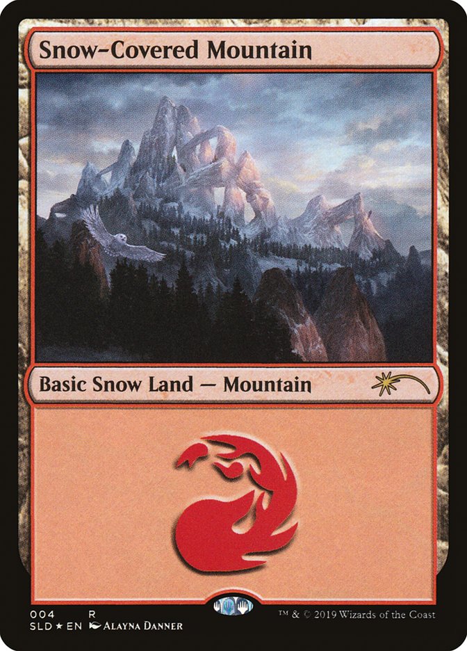 Snow-Covered Mountain (004) [Secret Lair Drop Series] - Magic: The Gathering - Card Brawlers | Quebec | Canada |