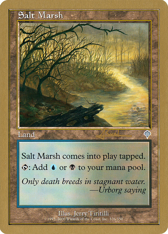 Salt Marsh (Antoine Ruel) [World Championship Decks 2001] - Magic: The Gathering - Card Brawlers | Quebec | Canada |