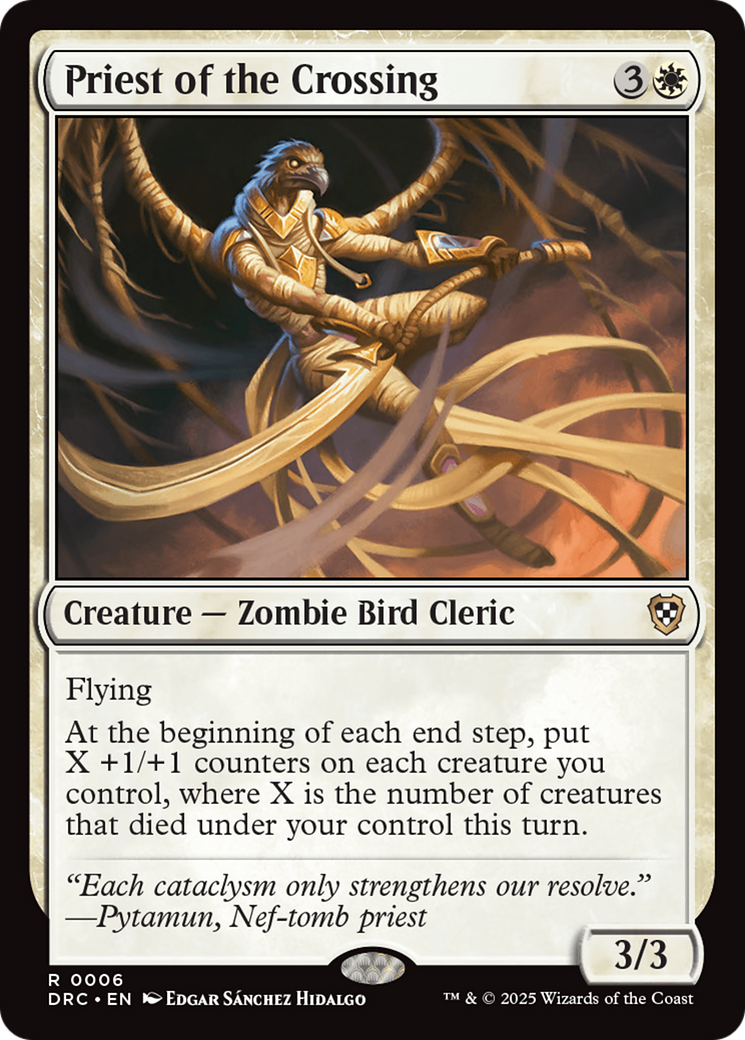 Priest of the Crossing [Aetherdrift Commander] - Magic: The Gathering - Card Brawlers | Quebec | Canada |
