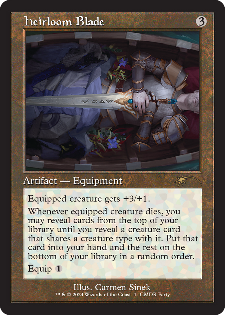 Heirloom Blade (Retro Frame) [Wizards Play Network 2024] - Magic: The Gathering - Card Brawlers | Quebec | Canada |