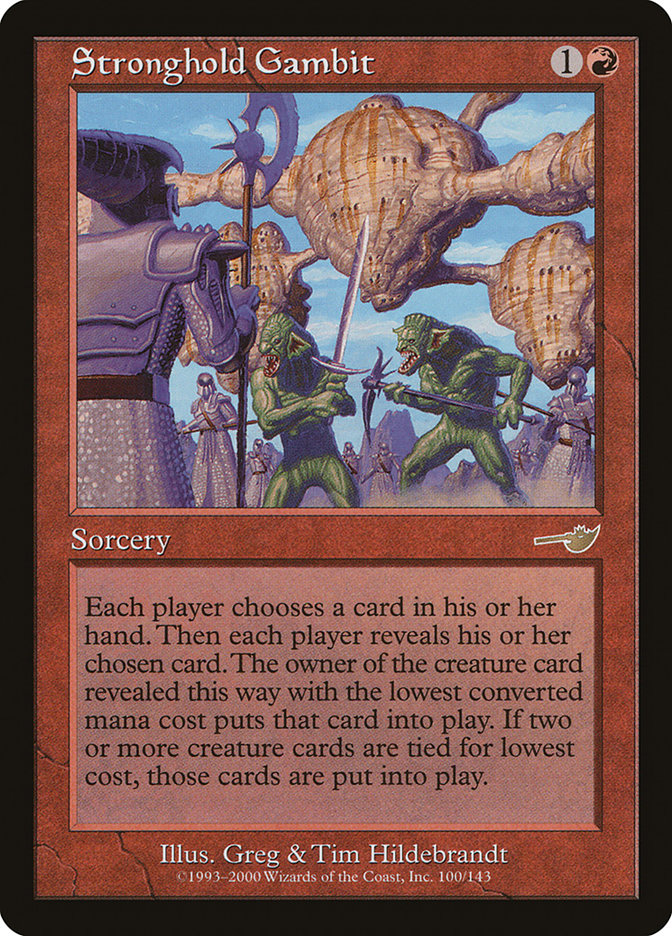 Stronghold Gambit [Nemesis] - Magic: The Gathering - Card Brawlers | Quebec | Canada |