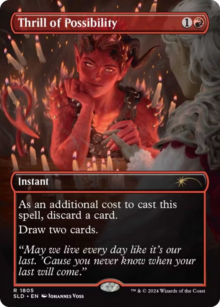 Thrill of Possibility (Rainbow Foil) [Secret Lair Drop Series] - Magic: The Gathering - Card Brawlers | Quebec | Canada |