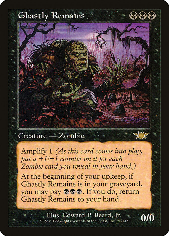 Ghastly Remains [Legions] - Magic: The Gathering - Card Brawlers | Quebec | Canada |