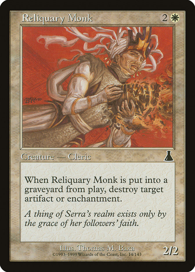 Reliquary Monk [Urza's Destiny] - Magic: The Gathering - Card Brawlers | Quebec | Canada |