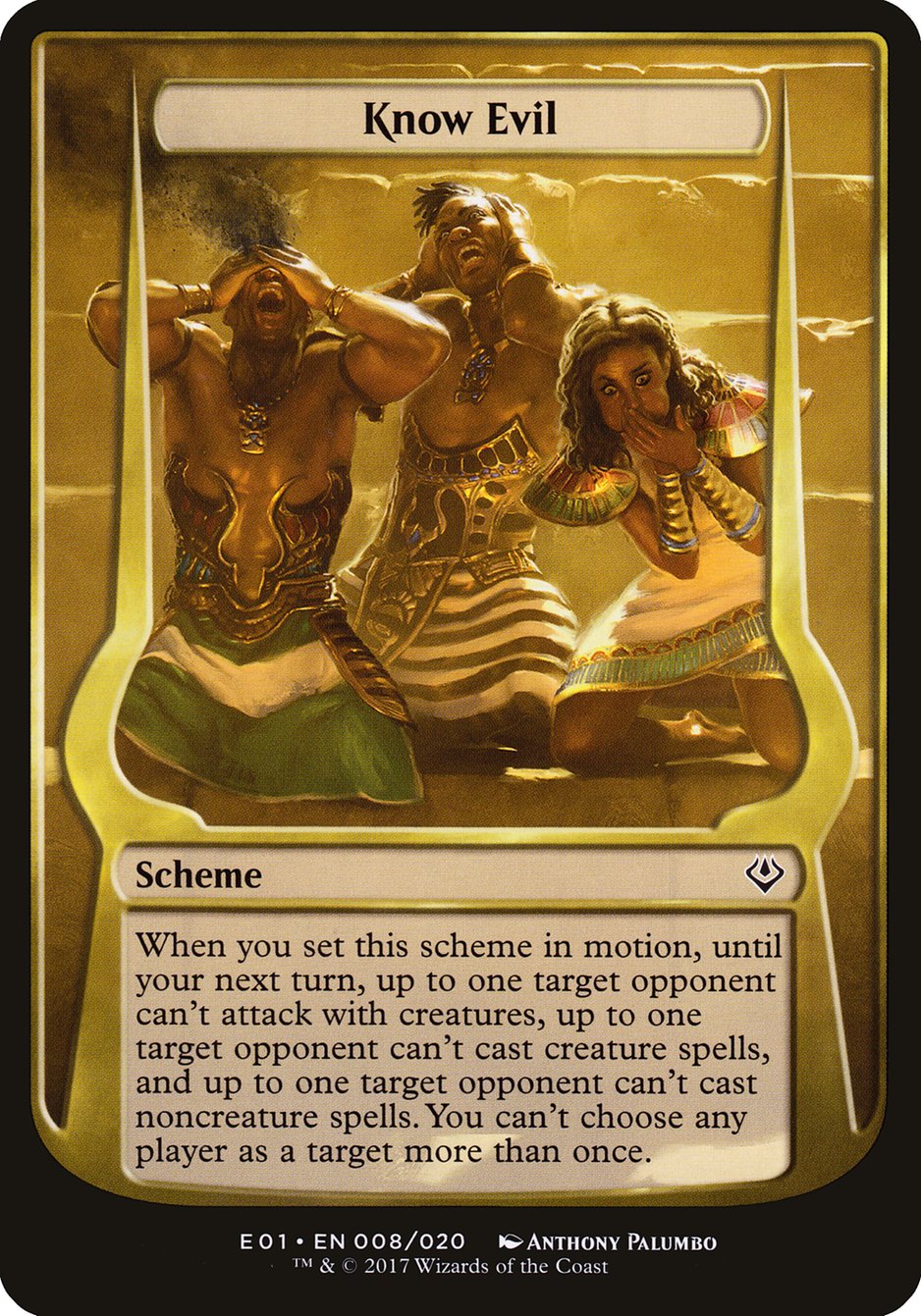 Know Evil (Schemes) [Archenemy: Nicol Bolas Schemes] - Magic: The Gathering - Card Brawlers | Quebec | Canada |