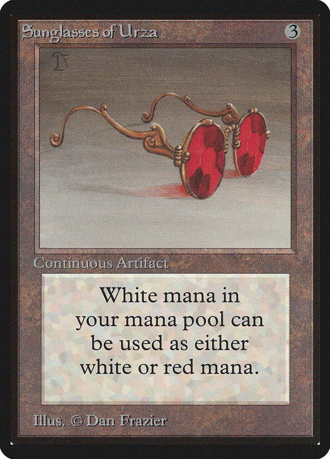 Sunglasses of Urza [Beta Edition] - Magic: The Gathering - Card Brawlers | Quebec | Canada |