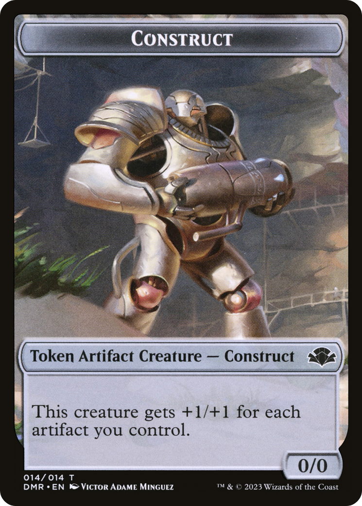 Construct Token [Dominaria Remastered Tokens] - Magic: The Gathering - Card Brawlers | Quebec | Canada |