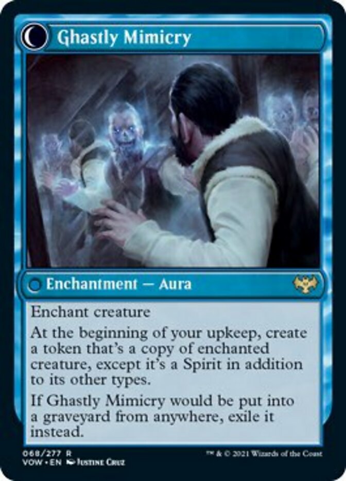 Mirrorhall Mimic // Ghastly Mimicry [Innistrad: Crimson Vow] - Magic: The Gathering - Card Brawlers | Quebec | Canada |