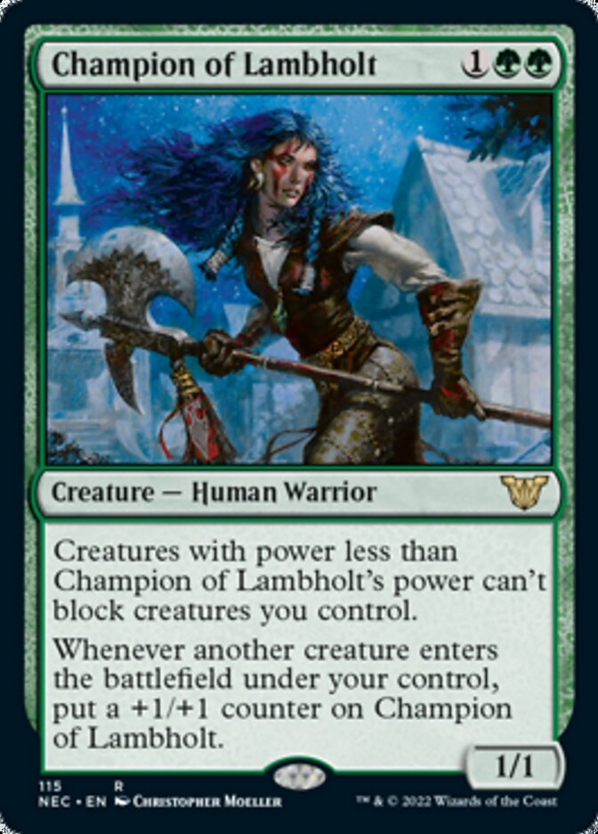 Champion of Lambholt [Kamigawa: Neon Dynasty Commander] - Magic: The Gathering - Card Brawlers | Quebec | Canada |
