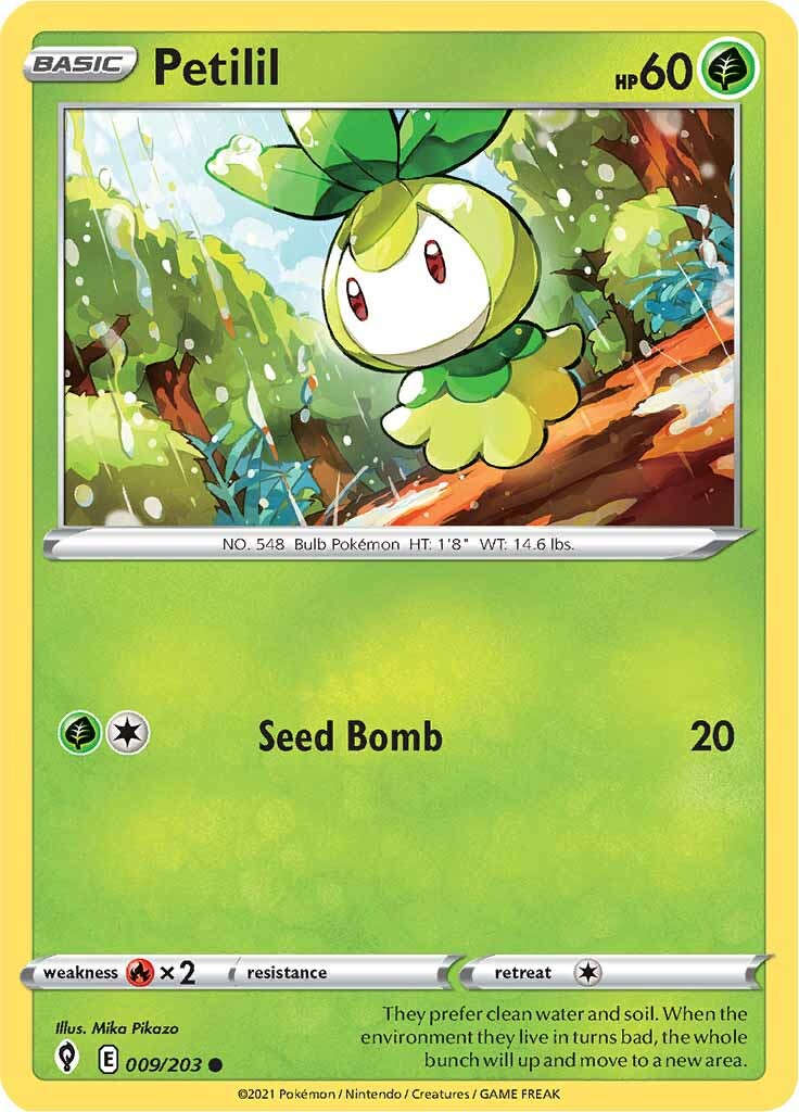 Petilil (009/203) [Sword & Shield: Evolving Skies] - Pokémon - Card Brawlers | Quebec | Canada |