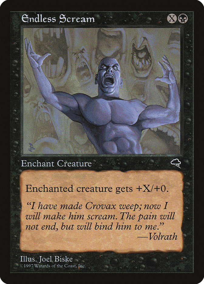 Endless Scream [Tempest] - Magic: The Gathering - Card Brawlers | Quebec | Canada |