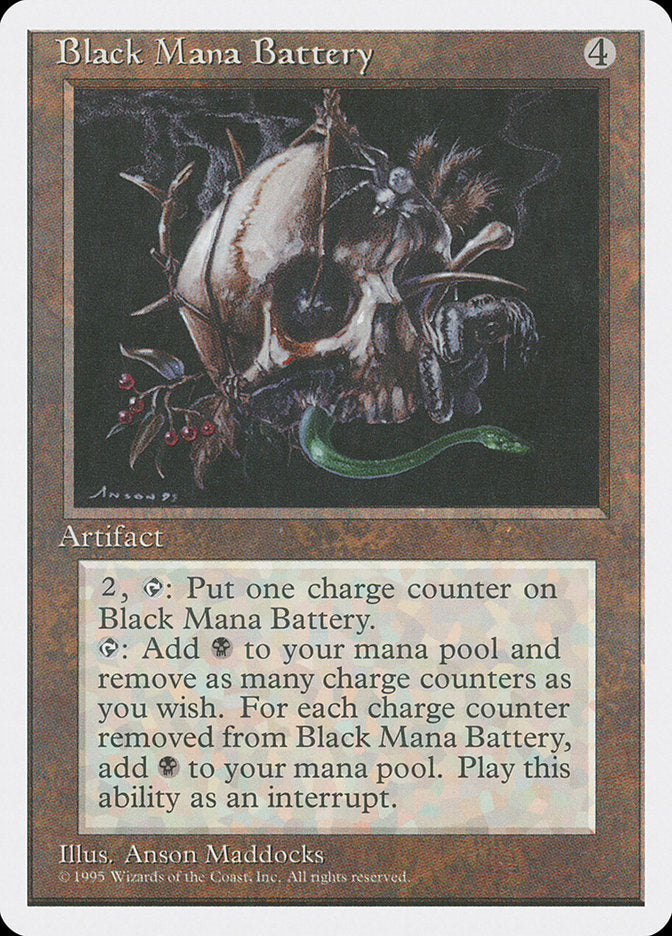 Black Mana Battery [Fourth Edition] - Magic: The Gathering - Card Brawlers | Quebec | Canada |