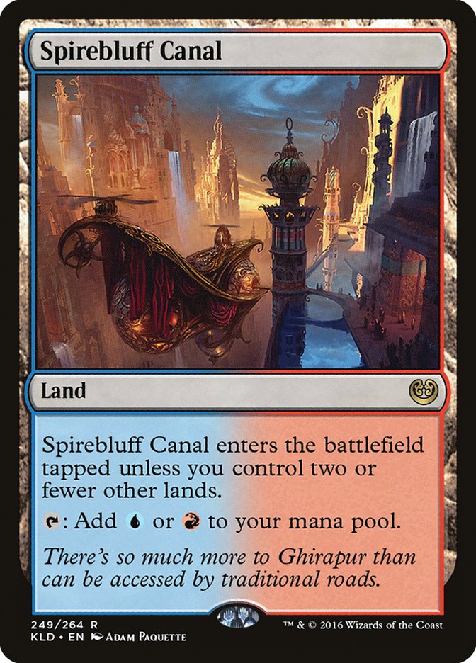 Spirebluff Canal [Kaladesh] - Magic: The Gathering - Card Brawlers | Quebec | Canada |