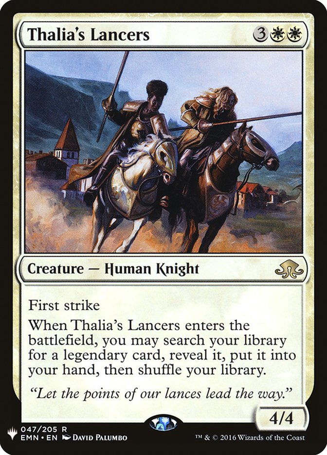 Thalia's Lancers [The List] - Magic: The Gathering - Card Brawlers | Quebec | Canada |