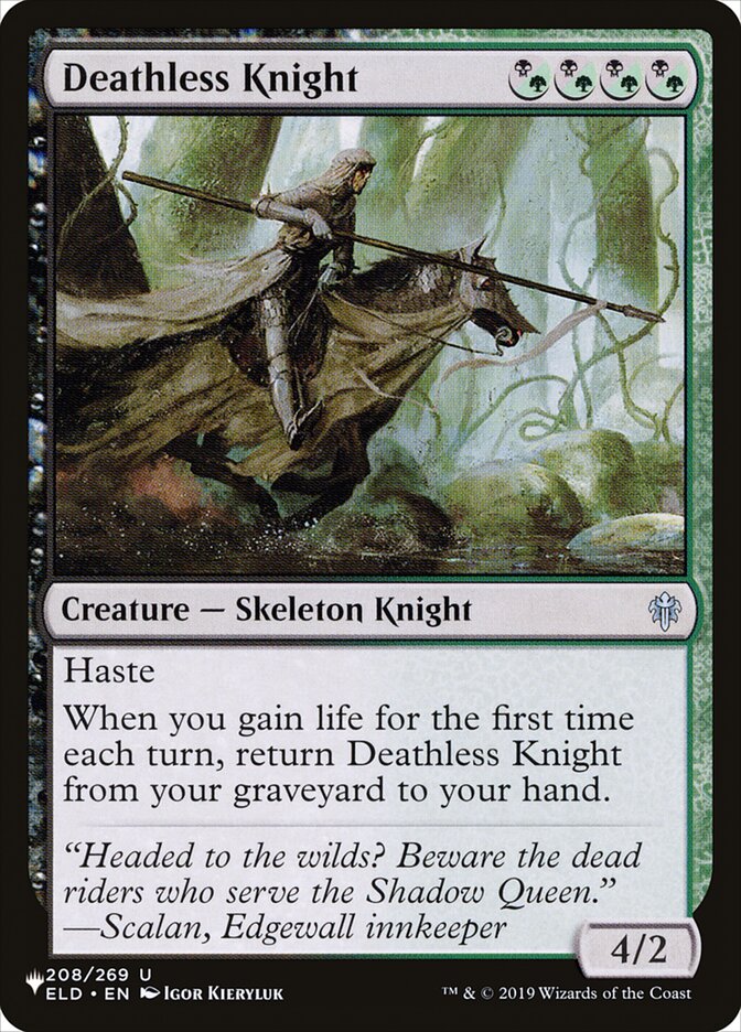 Deathless Knight [The List] - Magic: The Gathering - Card Brawlers | Quebec | Canada |