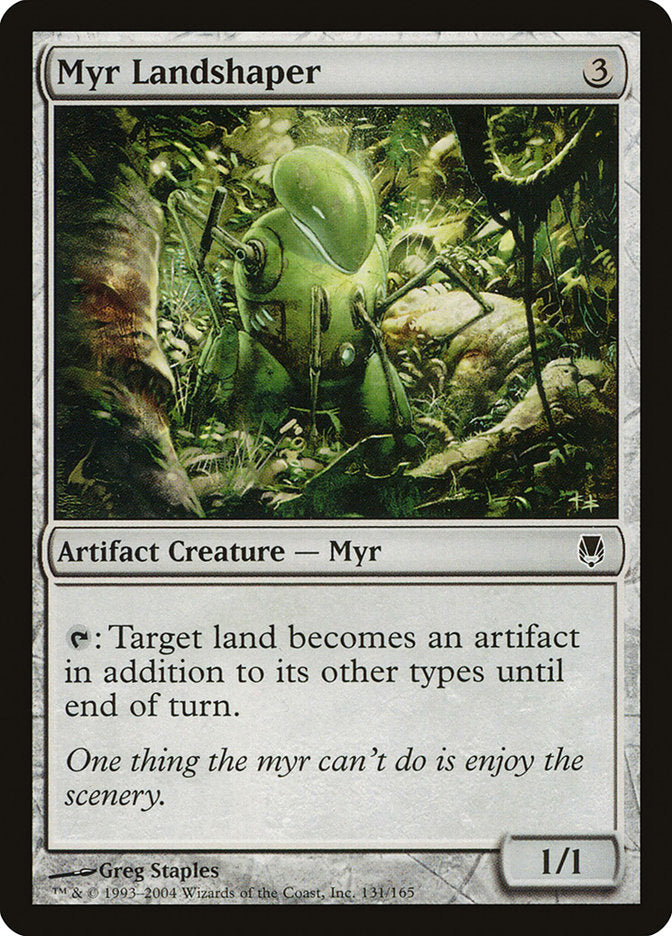 Myr Landshaper [Darksteel] - Magic: The Gathering - Card Brawlers | Quebec | Canada |