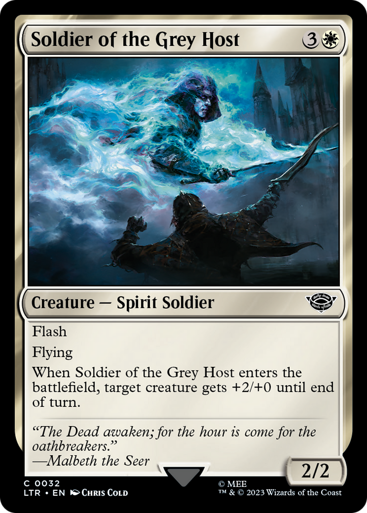 Soldier of the Grey Host [The Lord of the Rings: Tales of Middle-Earth] - Magic: The Gathering - Card Brawlers | Quebec | Canada |